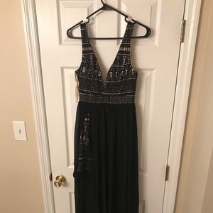 Ark & Co Crochet Maxi Dress
